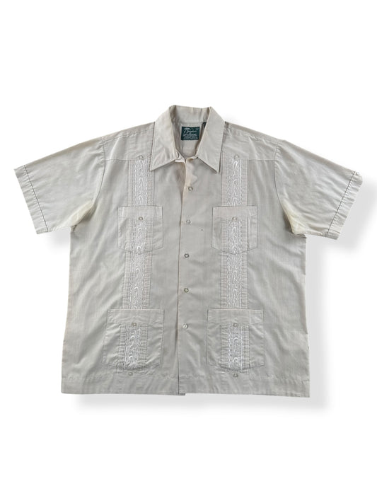 Front of Vintage Haband Guayabera Shirt SZ XL