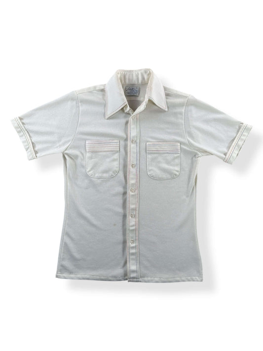 Front of Vintage Signature Knits Short Sleeve Shirt SZ S