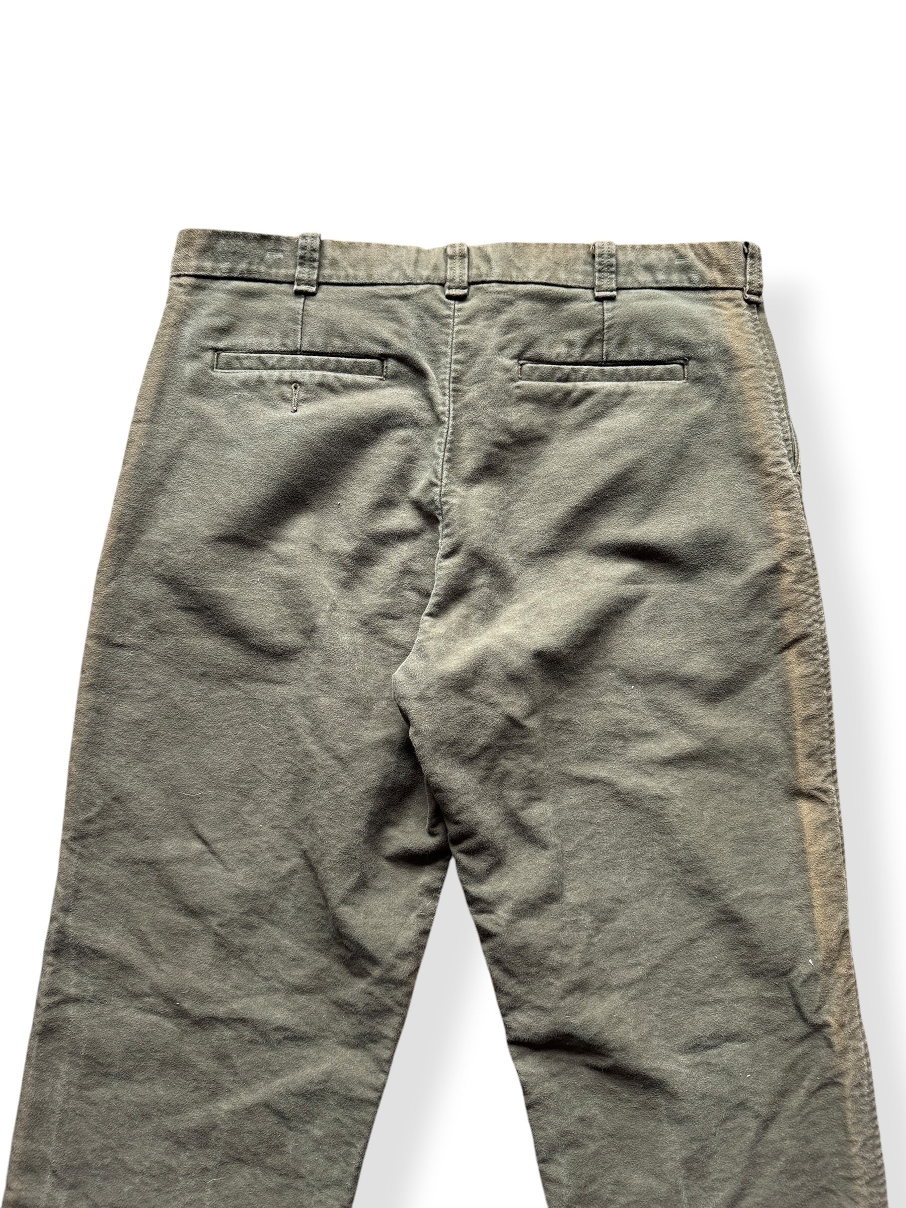 Close-up of the back of Filson Style 880 Moleskin Pants W42 (Fits W41)