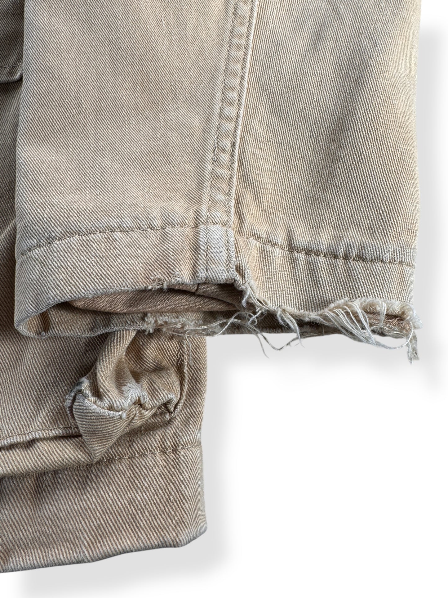 Worn Cuffs on Vintage Sierra Designs Chore Coat SZ M
