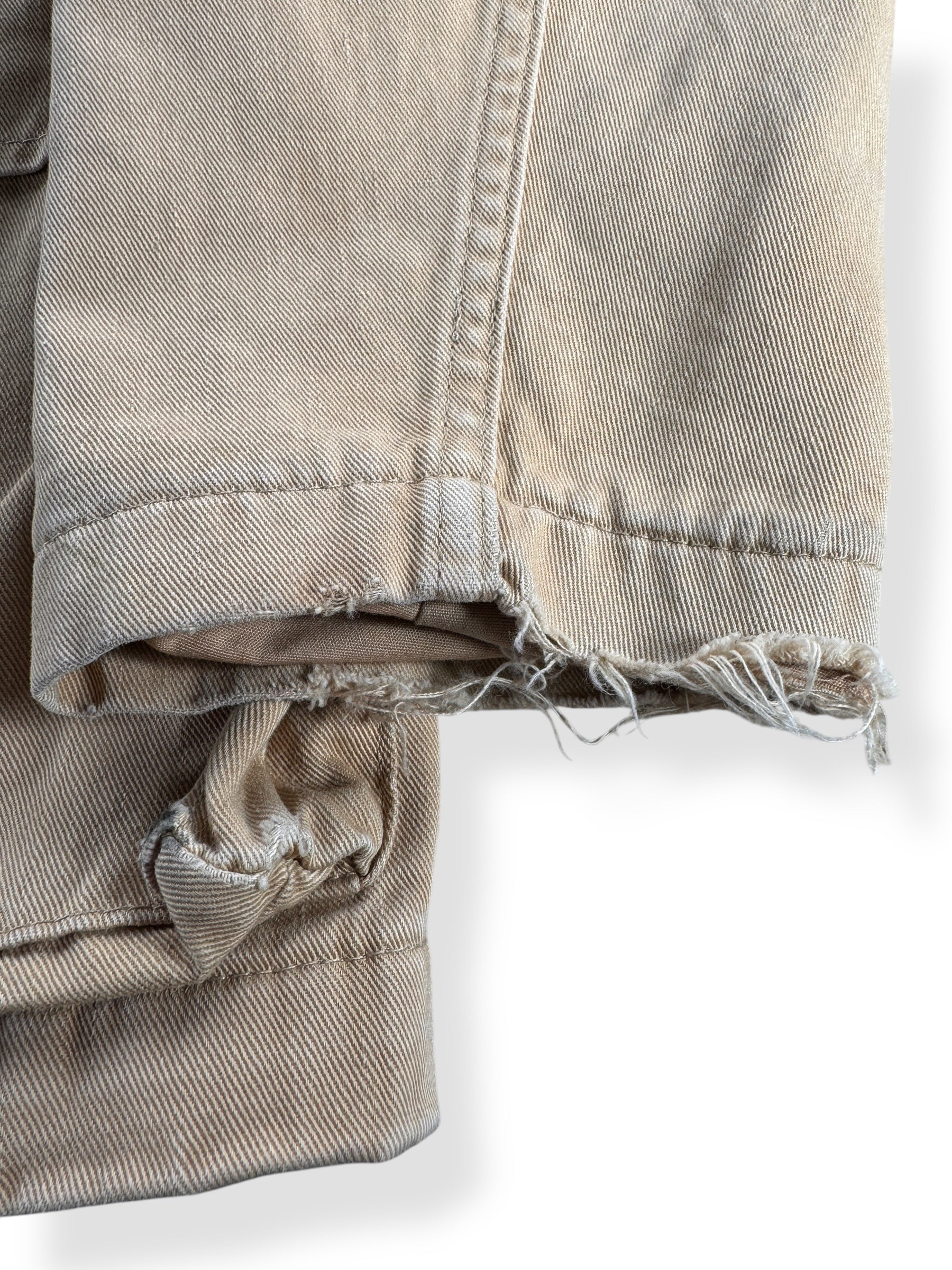 Worn Cuffs on Vintage Sierra Designs Chore Coat SZ M
