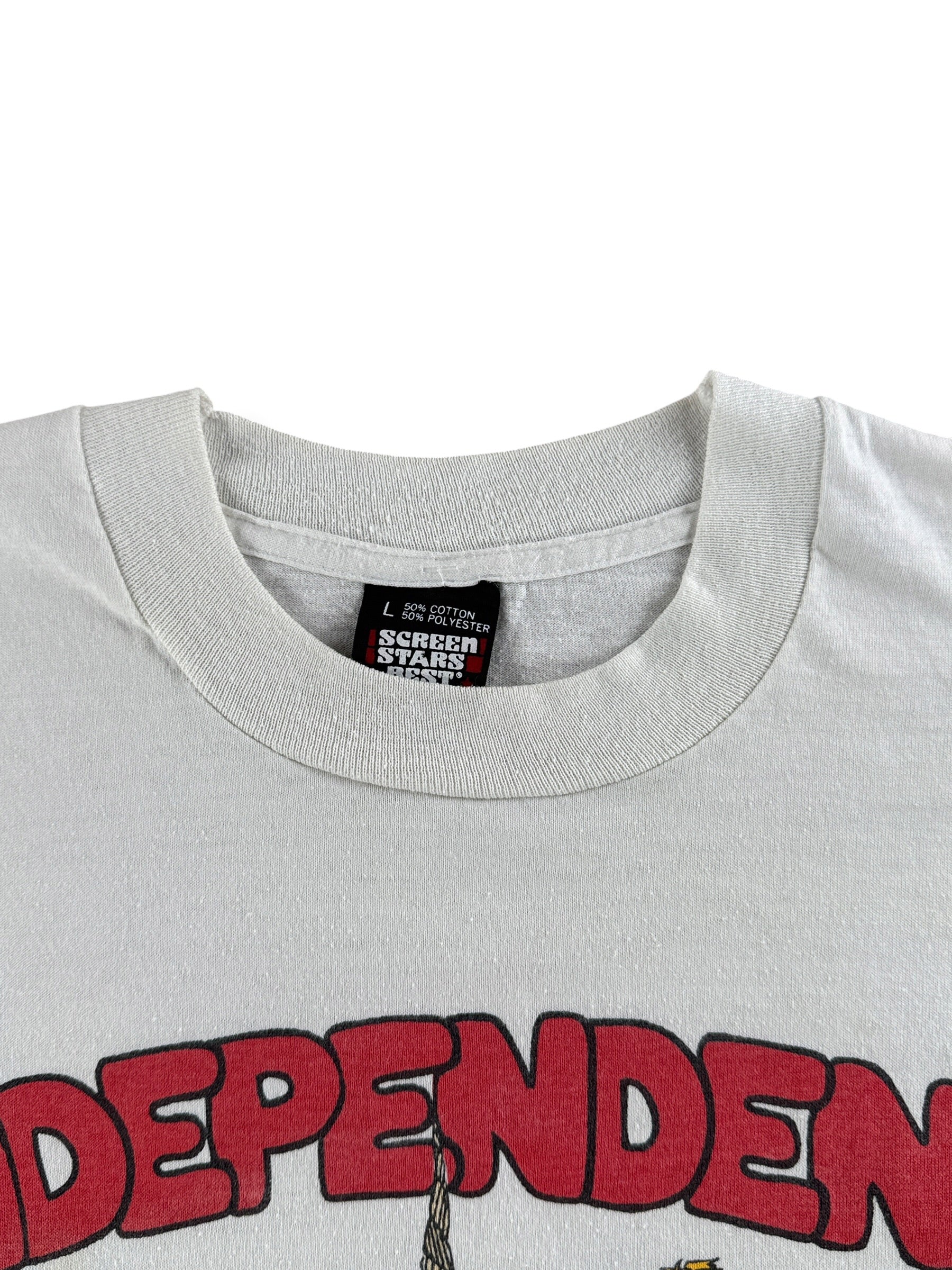 Collar on Vintage Independence Missouri Tee SZ L (Fits M)