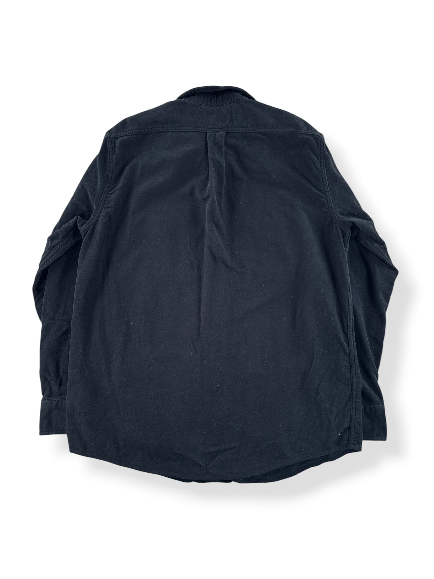 Back of Filson Moleskin Seattle Shirt SZ L