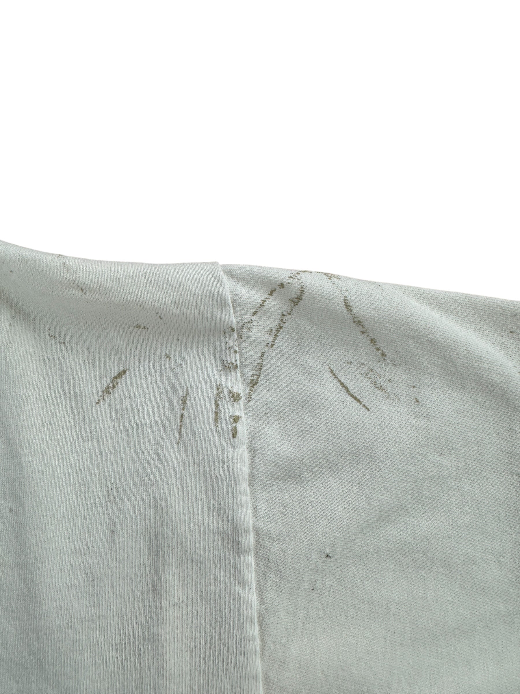 Stains on Vintage Levi's Thrasher Tee SZ L AS IS