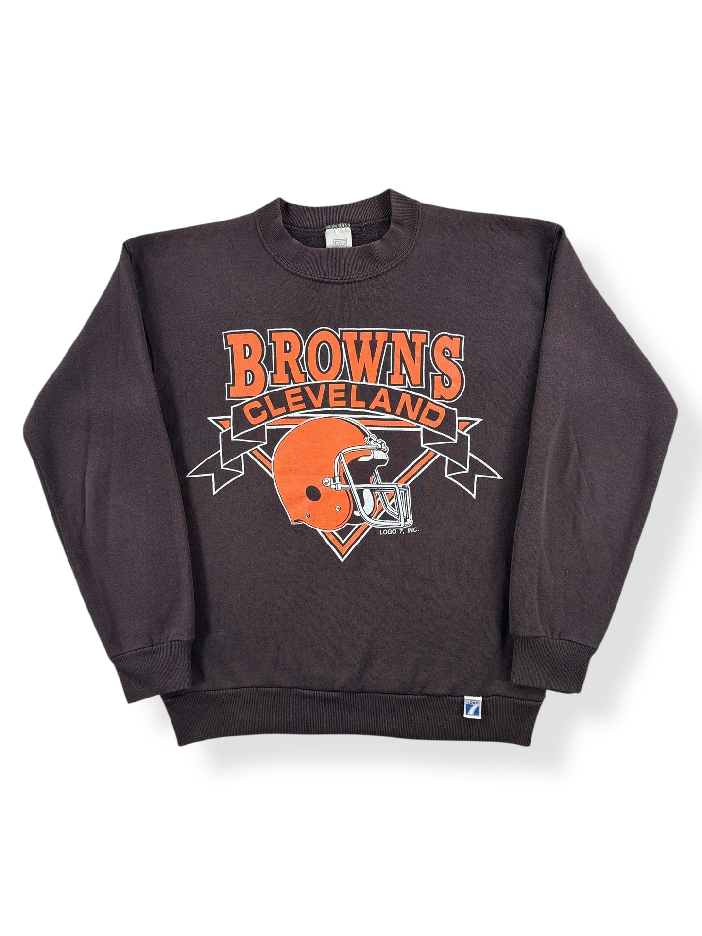 Front of Vintage Cleveland Browns Crewneck SZ S