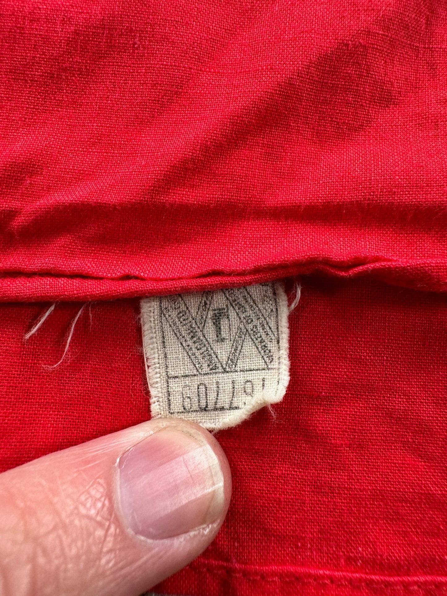 Union Tag on Seattle Marine Upholsterer Bob Picot Inc Bowling Shirt SZ XL