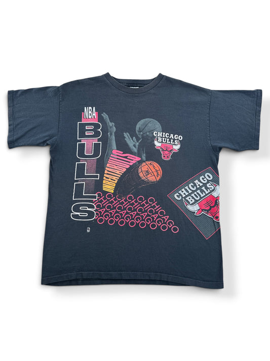 Front of Vintage '91 Chicago Bulls Basketball Tee SZ XL