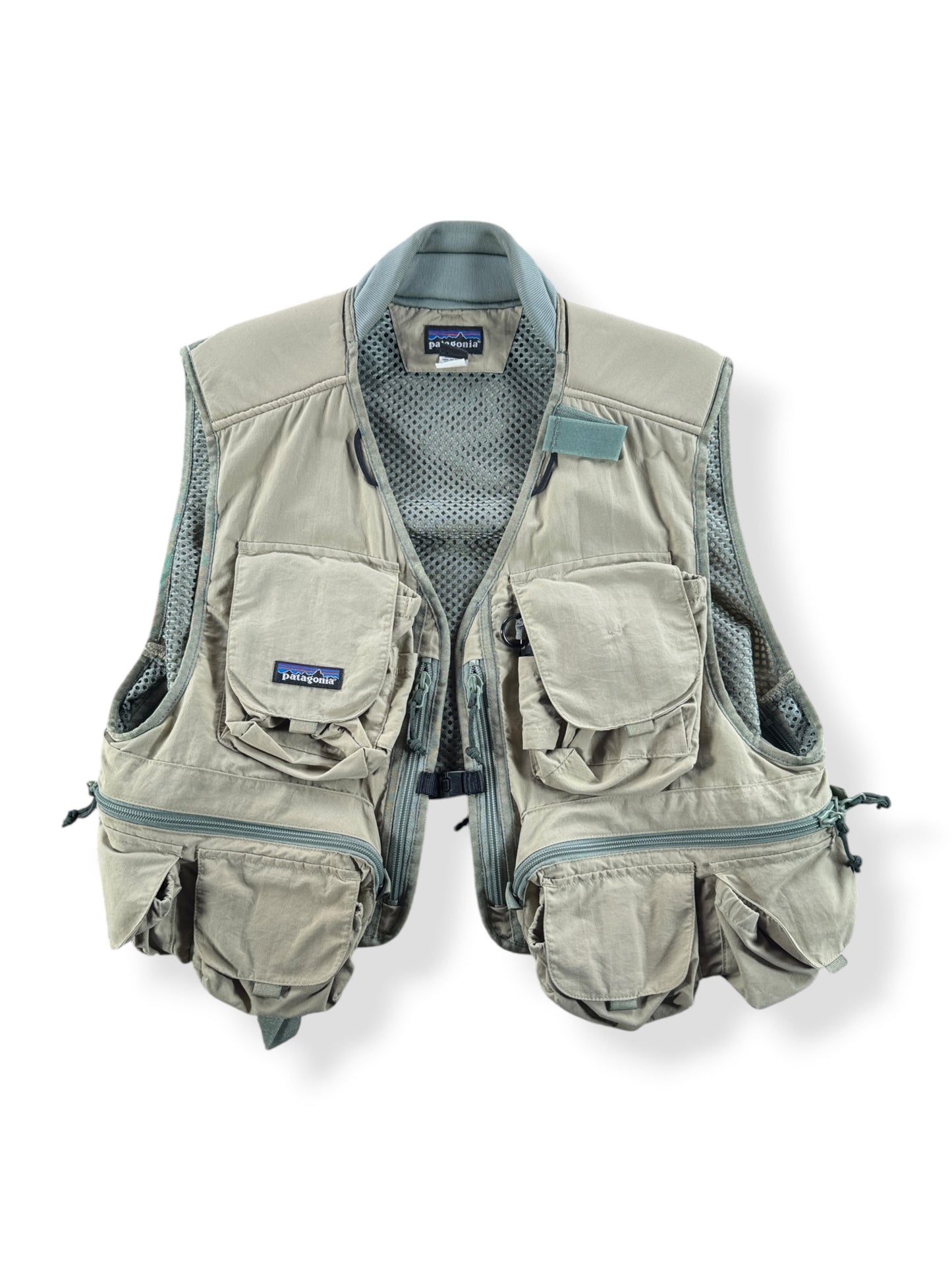 Front of Vintage Patagonia Fishing Vest SZ L