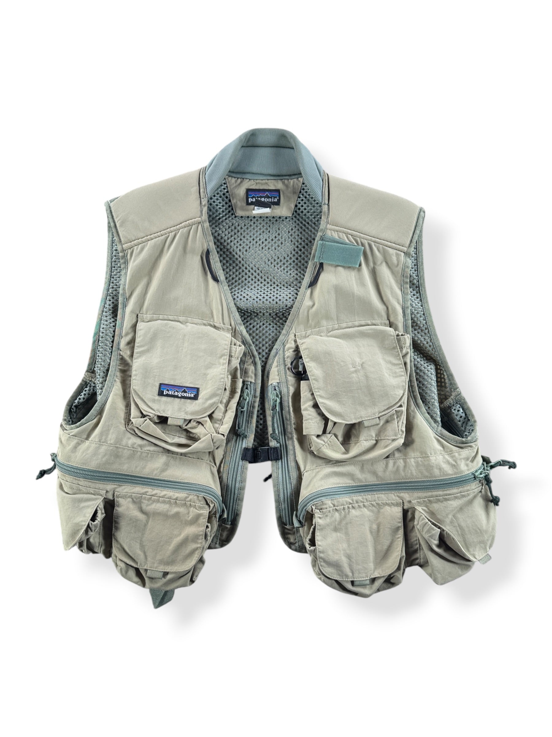 Front of Vintage Patagonia Fishing Vest SZ L