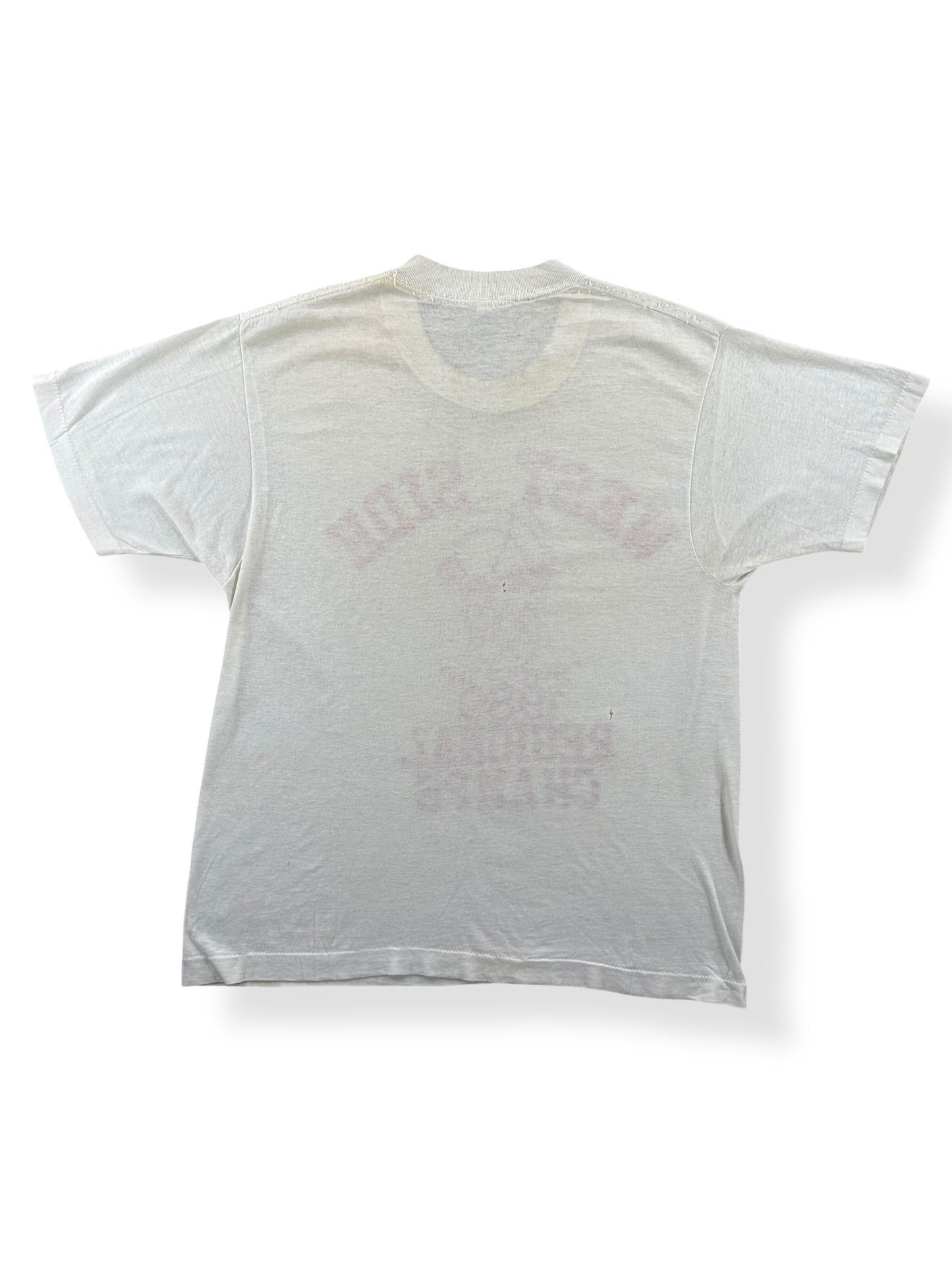 Back of Vintage 1989 West Side Regional Champ B-Ball Tee SZ M