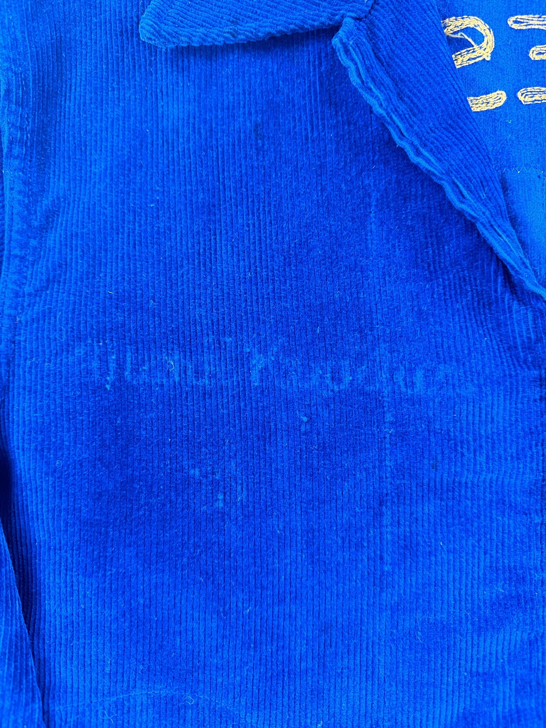 FFAジャケット ワシントン州 サイズ34 Vtg 70s FFA Louisiana Blue Corduroy Jacket Sz 36 USA