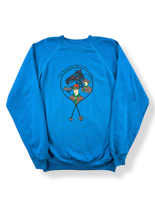 Front of Vintage Scouting Spirit Crewneck SZ L