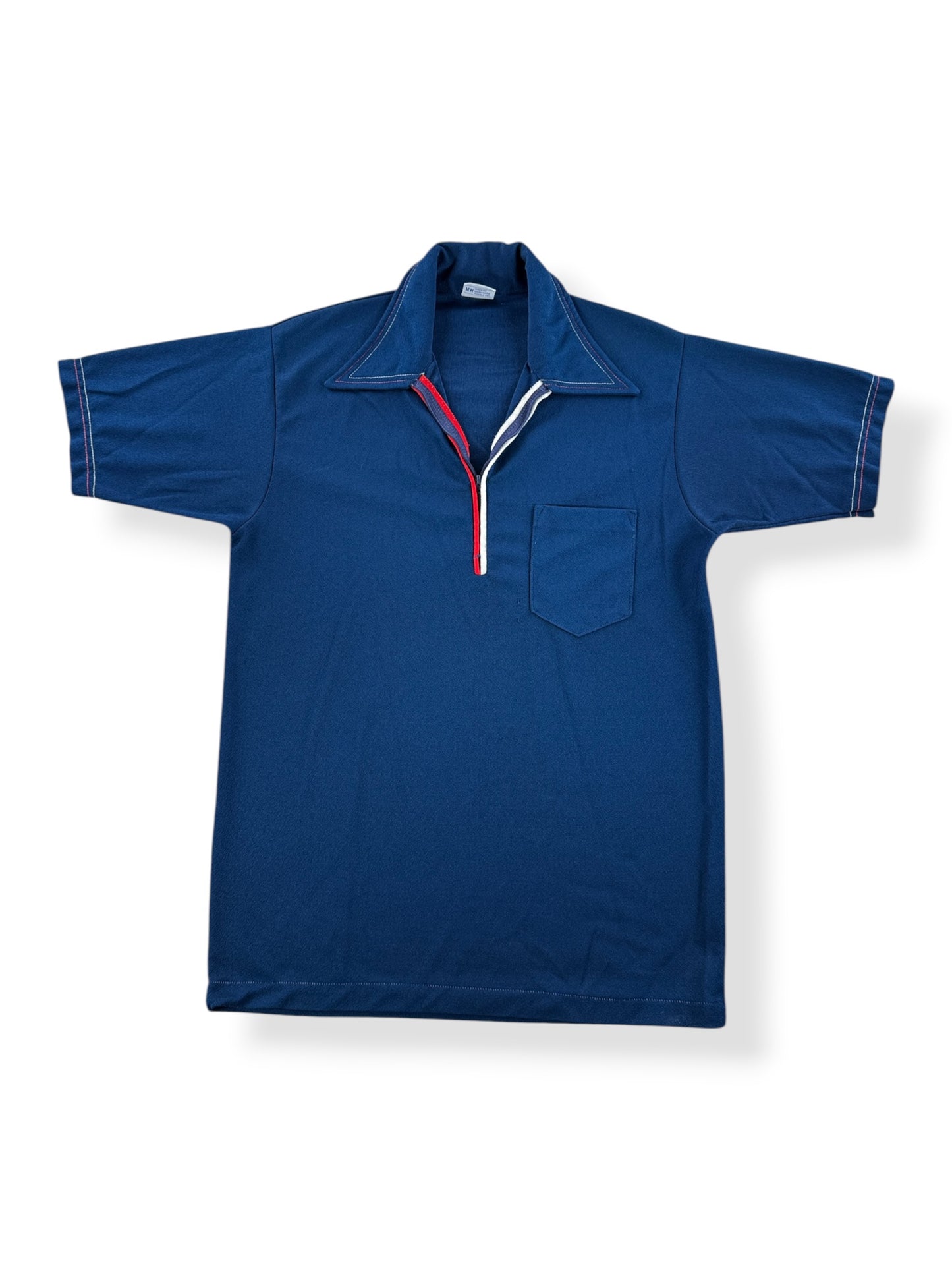 Front of Vintage Penney's Towncraft Quarter Zip Shirt SZ XL (Fits M)