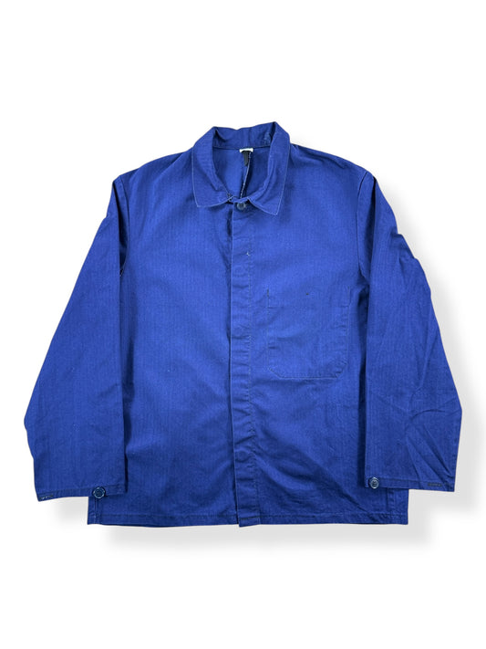 Front of Vintage HBT French Chore Coat SZ L