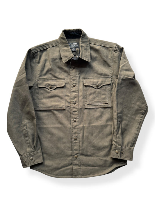 Front of Filson Forestry Cloth Jac Shirt SZ S