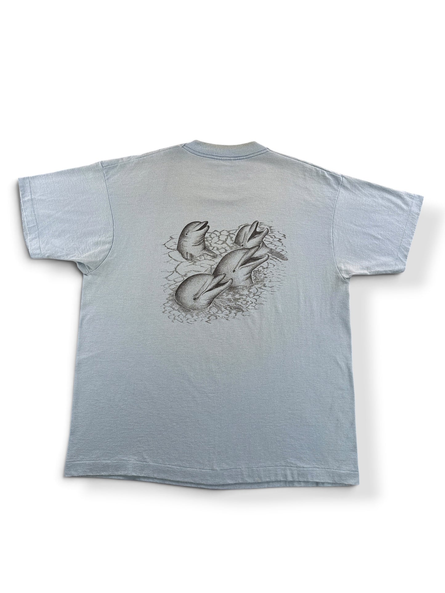 Vintage Dolphins Plus Key Largo Tee SZ XL