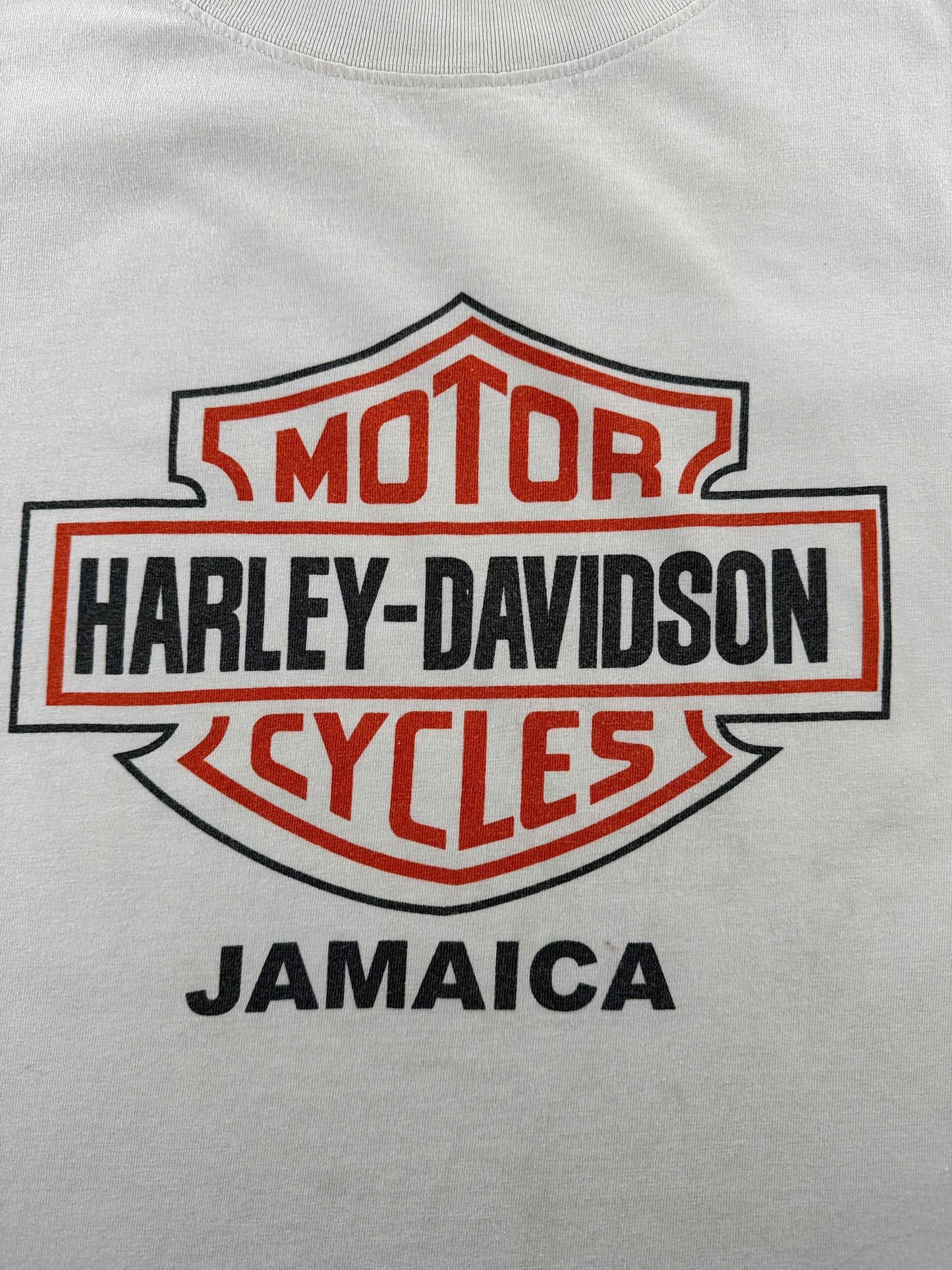 Graphic of Vintage Harley Jamaica Tee SZ XXL (Fits XL)