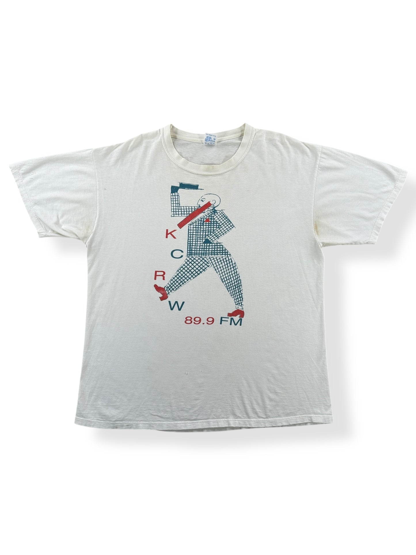 Front of Vintage KCRW 89.9 Tee SZ L
