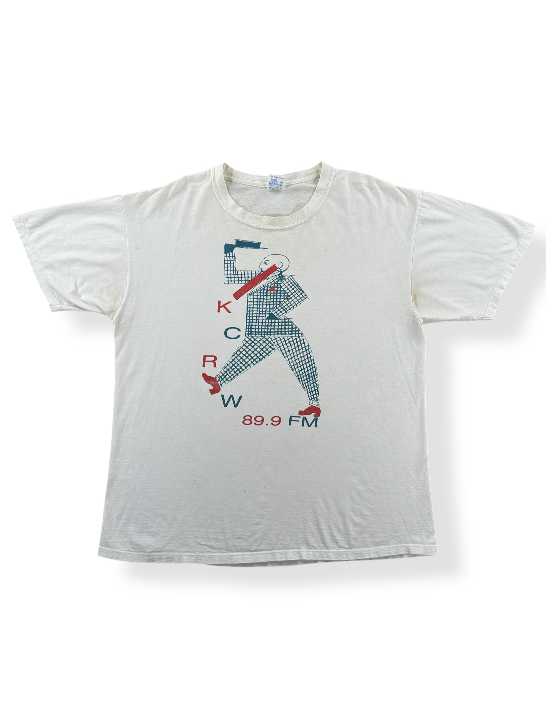 Front of Vintage KCRW 89.9 Tee SZ L