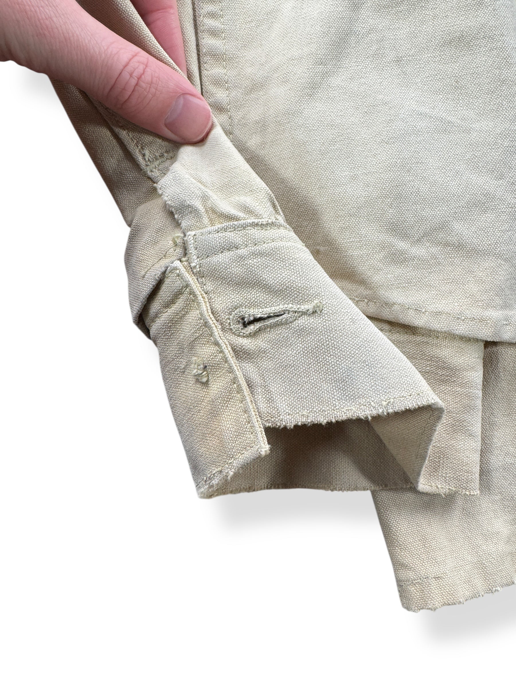 Missing Button on Vintage Filson 50s/60s Era Dry Tin Cruiser SZ XL