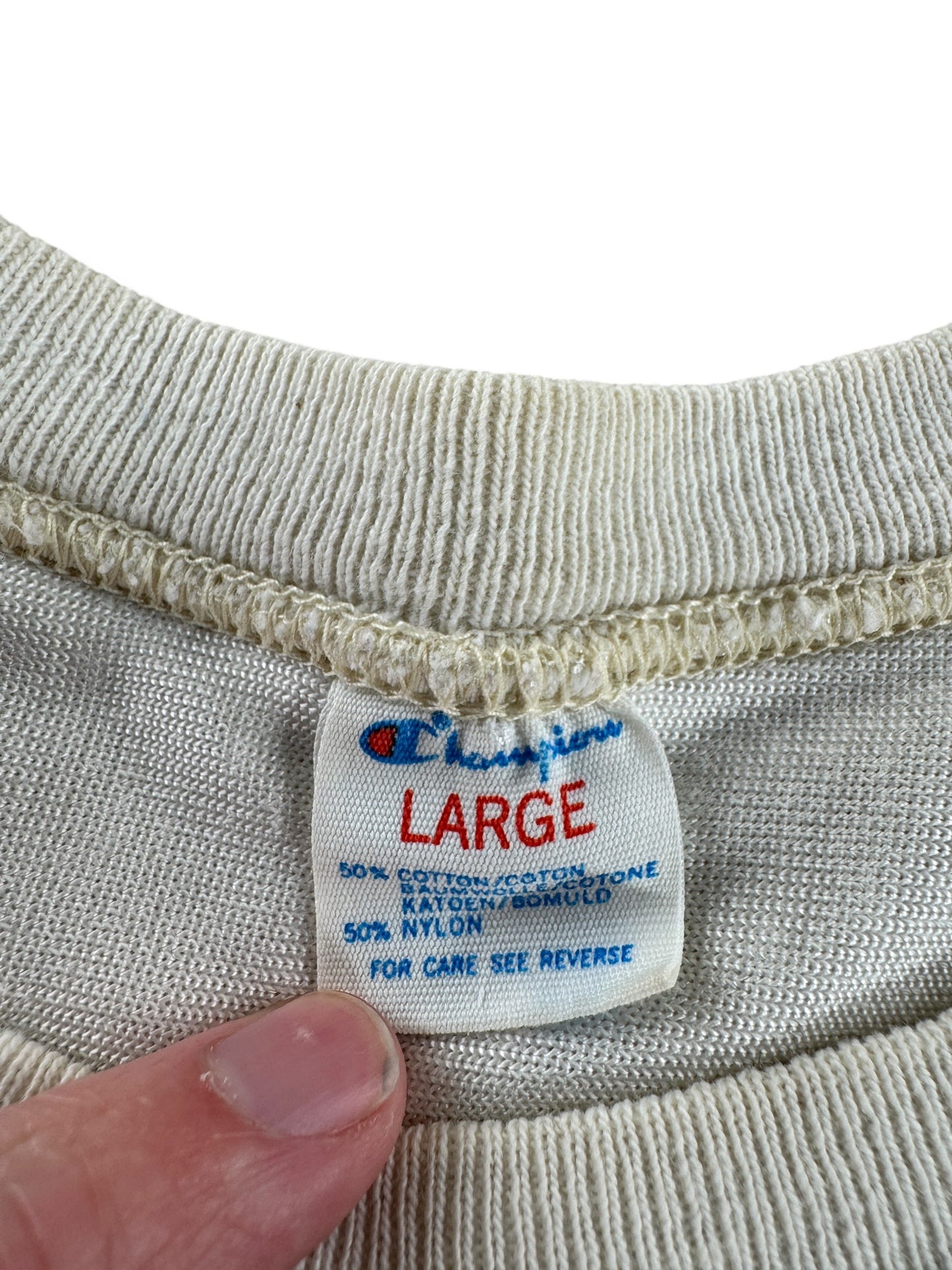 Tag on Vintage '82 Huskies Rose Bowl Champion Durene SZ L