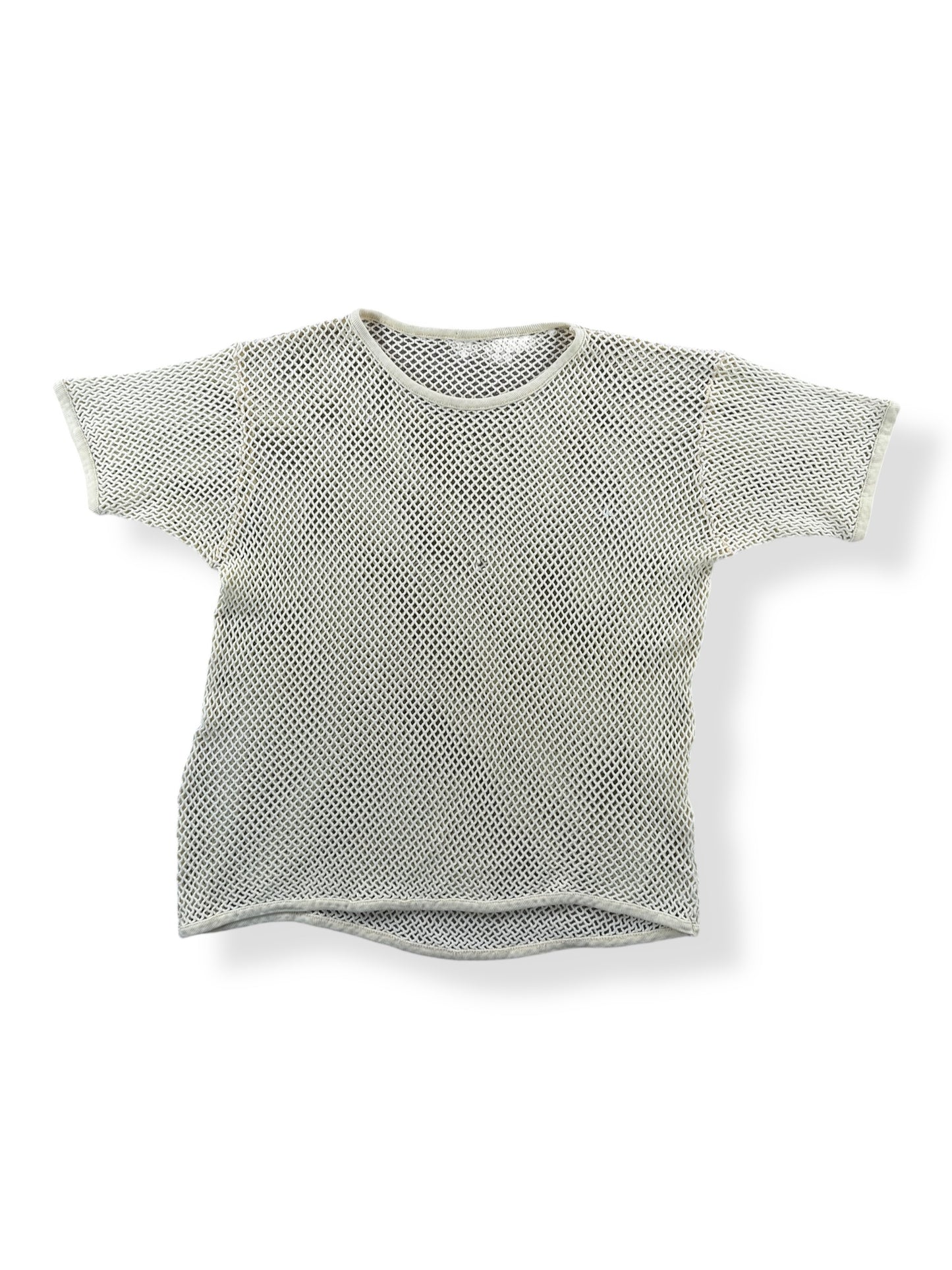Front of Vintage Nordic Fishnet Thermal Top SZ S