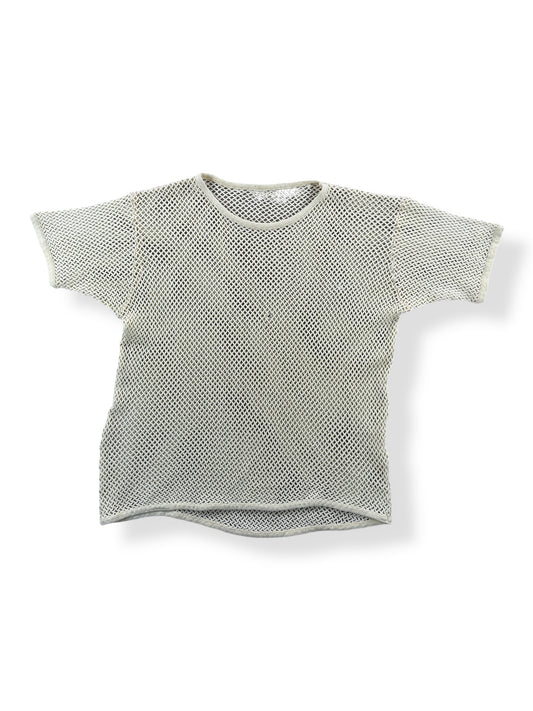 Front of Vintage Nordic Fishnet Thermal Top SZ S