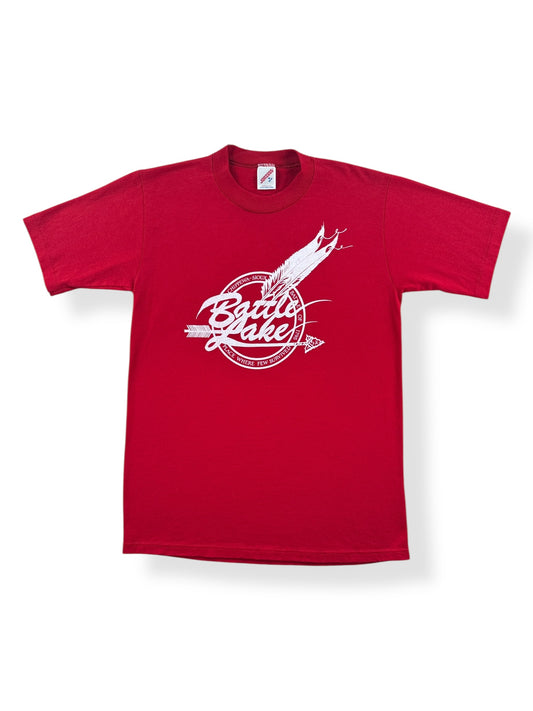 Front of Vintage Battle Lake Tee SZ S