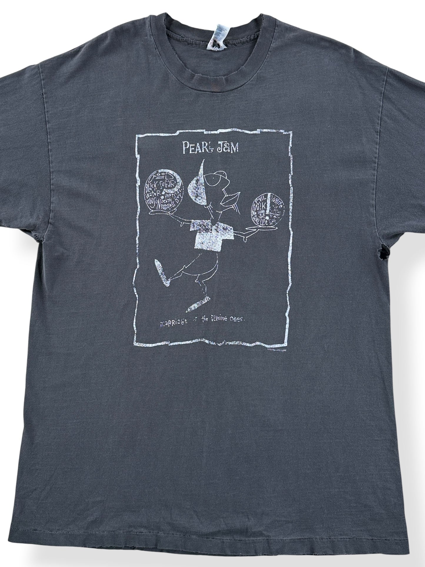 Front of Vintage Faded Pearl Jam Boundless Tee SZ XL (Fits L)