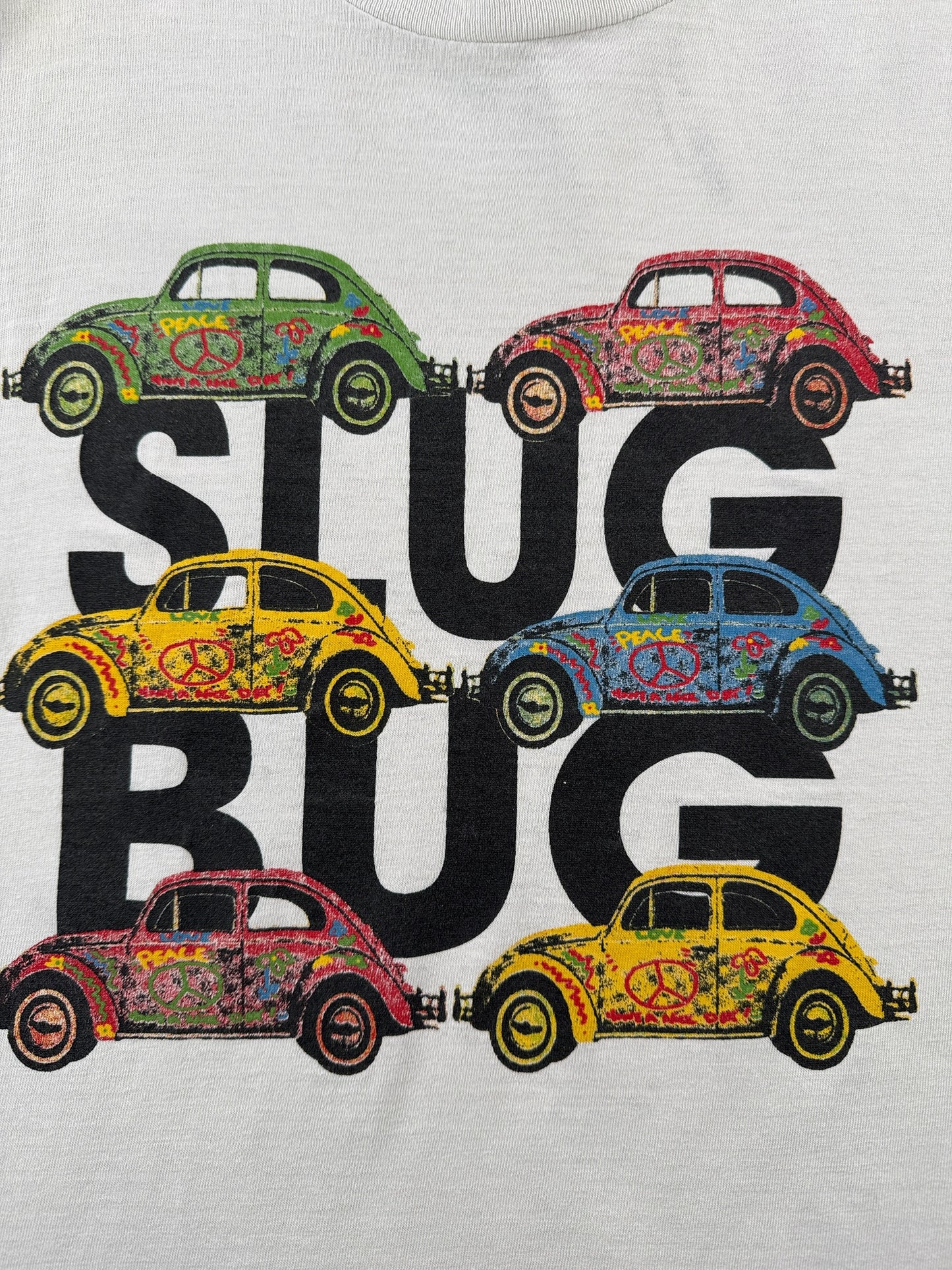 Graphic of Vintage Slug Bug Tee SZ L (Fits M)
