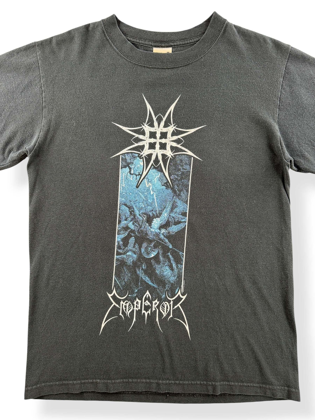 Close-up of Vintage Emperor Band Tee SZ S
