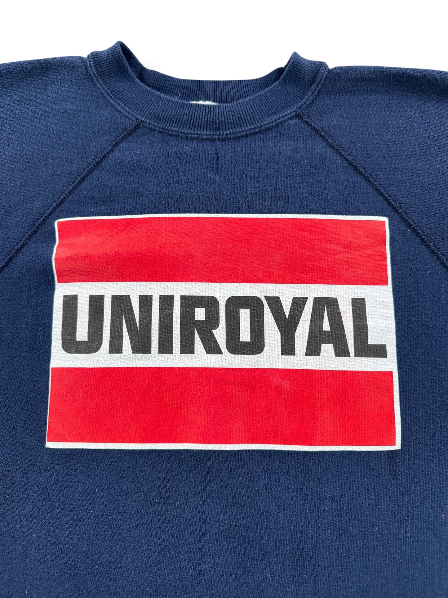 Graphic of Vintage Uniroyal Short Sleeve Crewneck SZ L (Fits S)