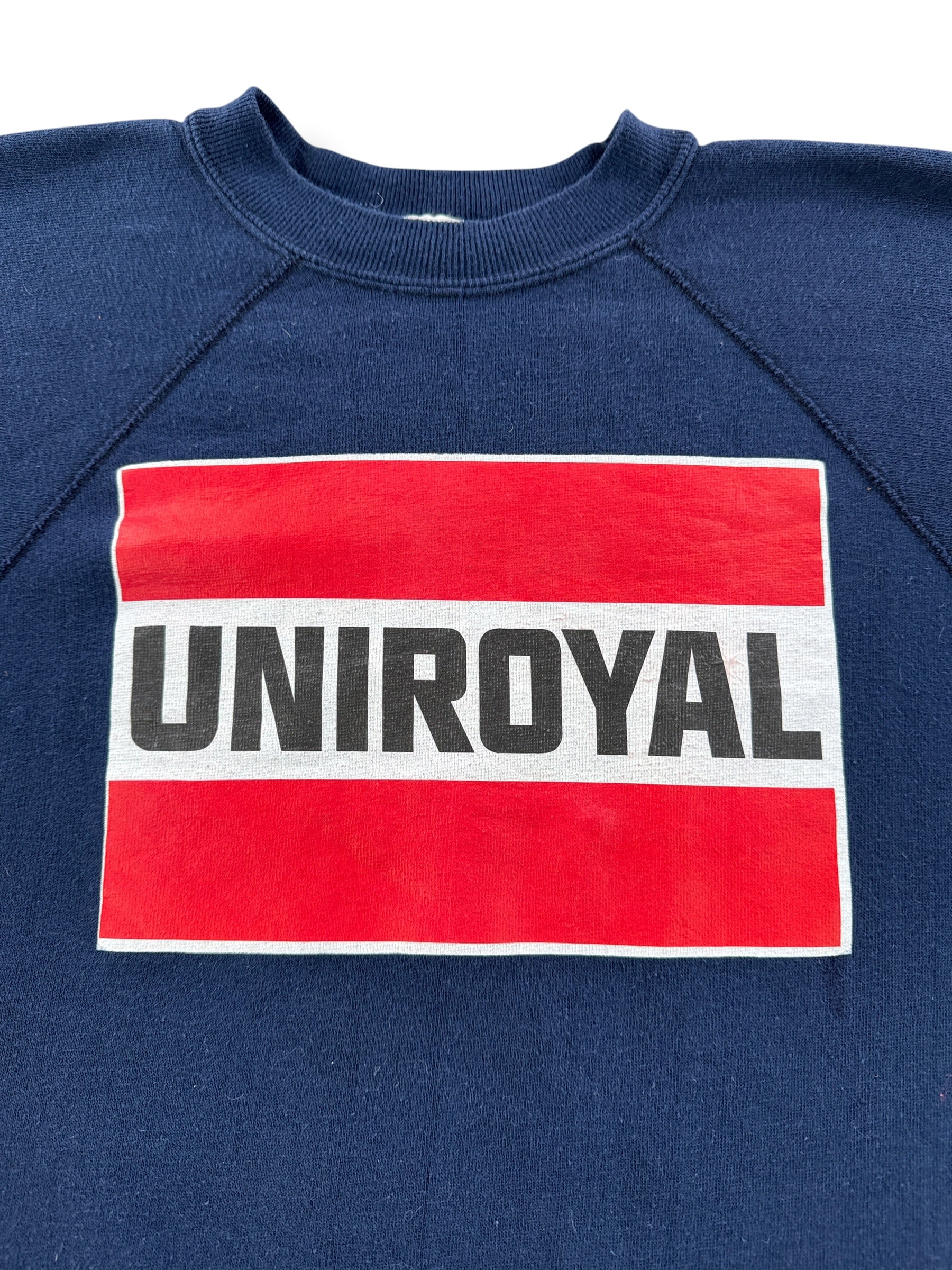 Graphic of Vintage Uniroyal Short Sleeve Crewneck SZ L (Fits S)