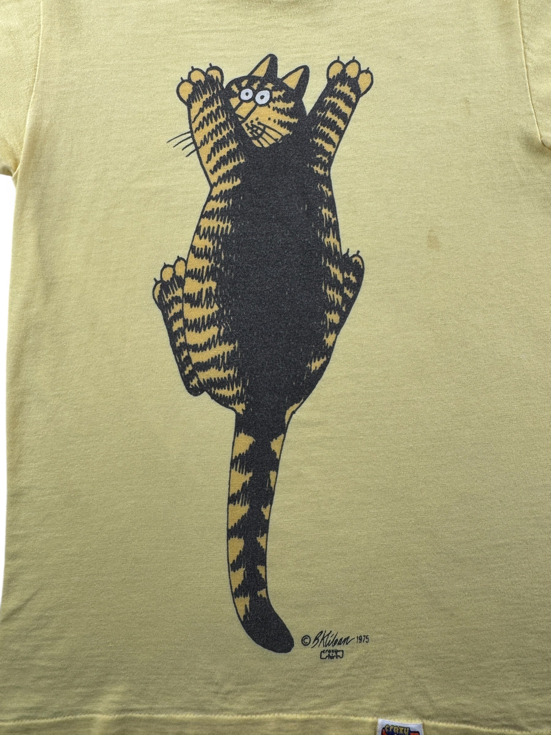 Graphic of Vintage Kliban Cat Tee SZ S