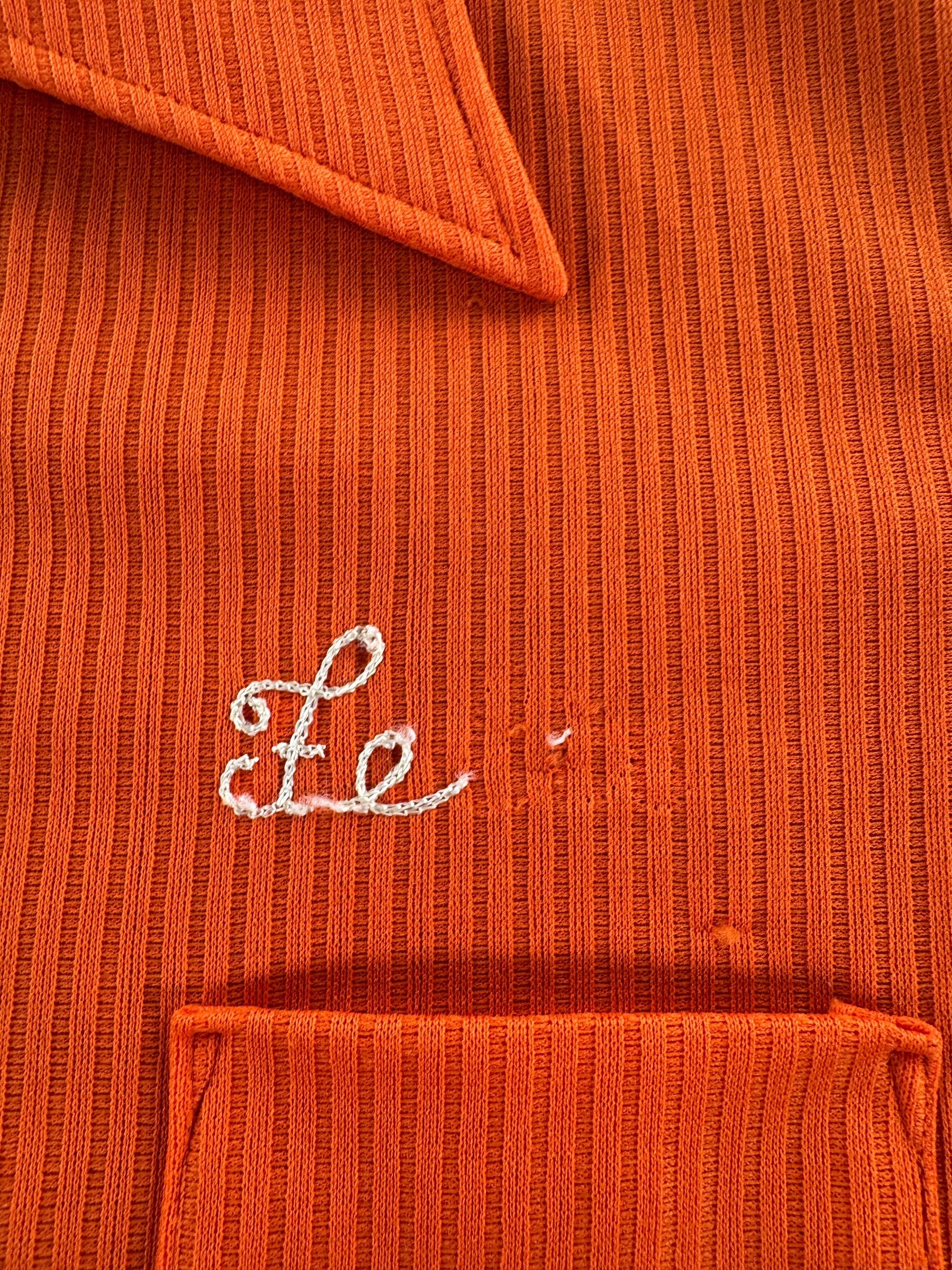 Name on Vintage Chain Stitch King Louie Bowling Shirt SZ M