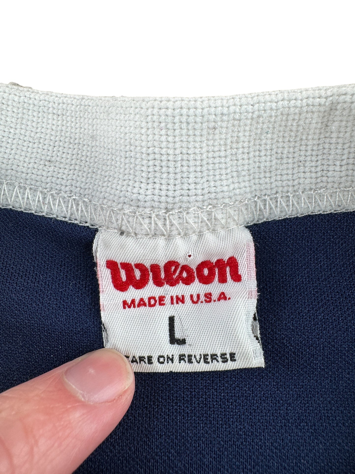 Tag on Vintage Tigers #11 Jersey SZ L