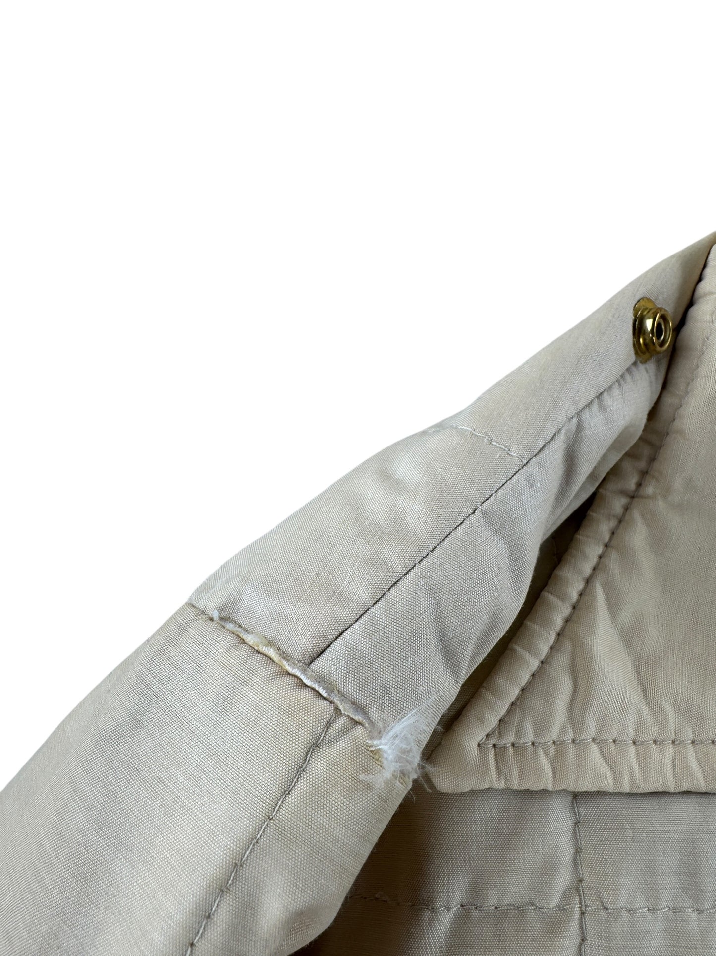 Cut Lapel on Vintage Eddie Bauer Down Shacket SZ L