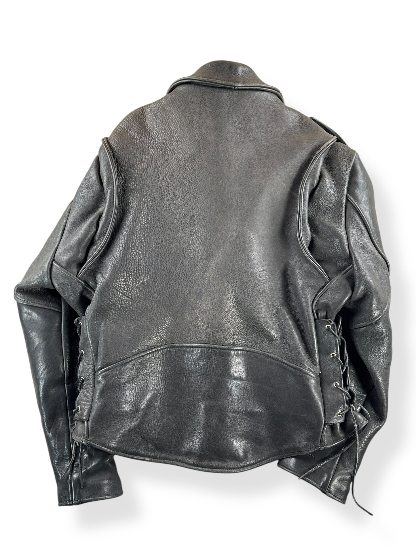 Back of Vintage Natal Leather Jacket SZ 50