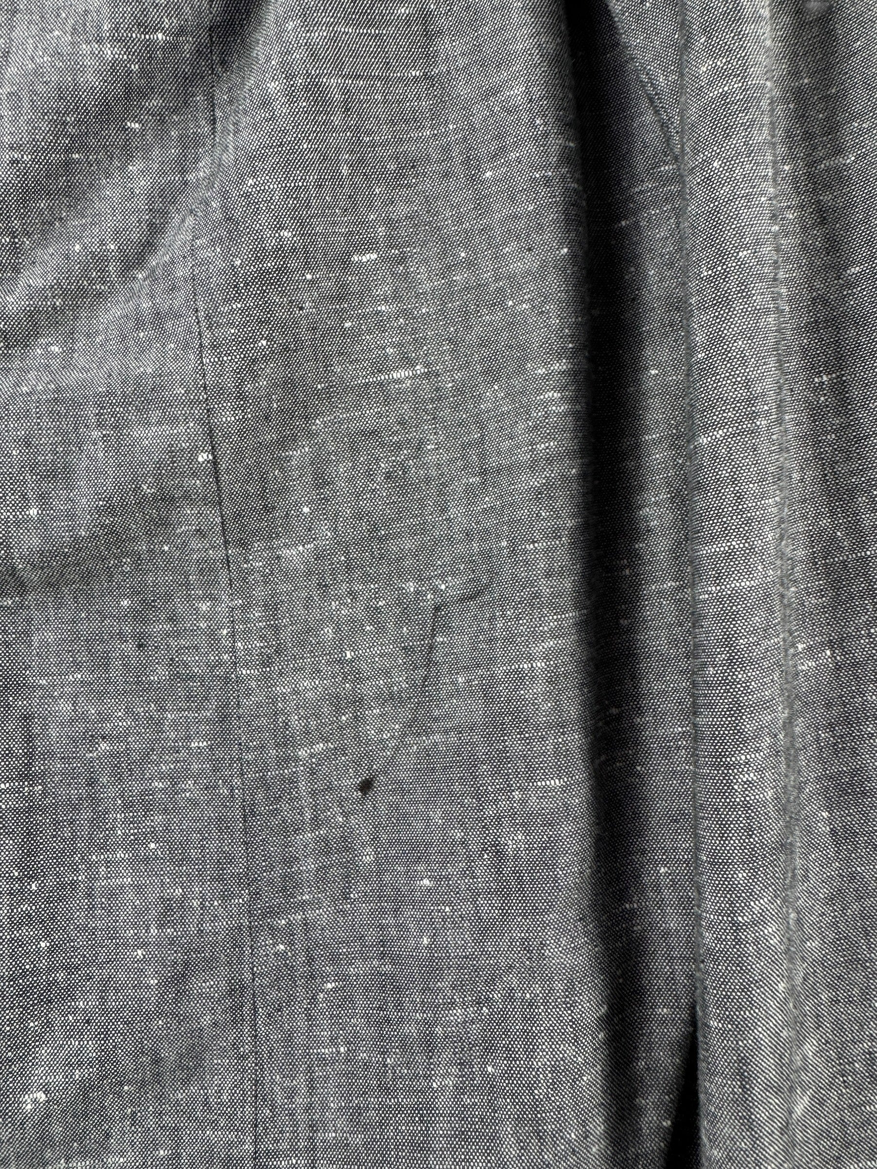 pen mark of Vintage 60s Silk Blend Blazer SZ S