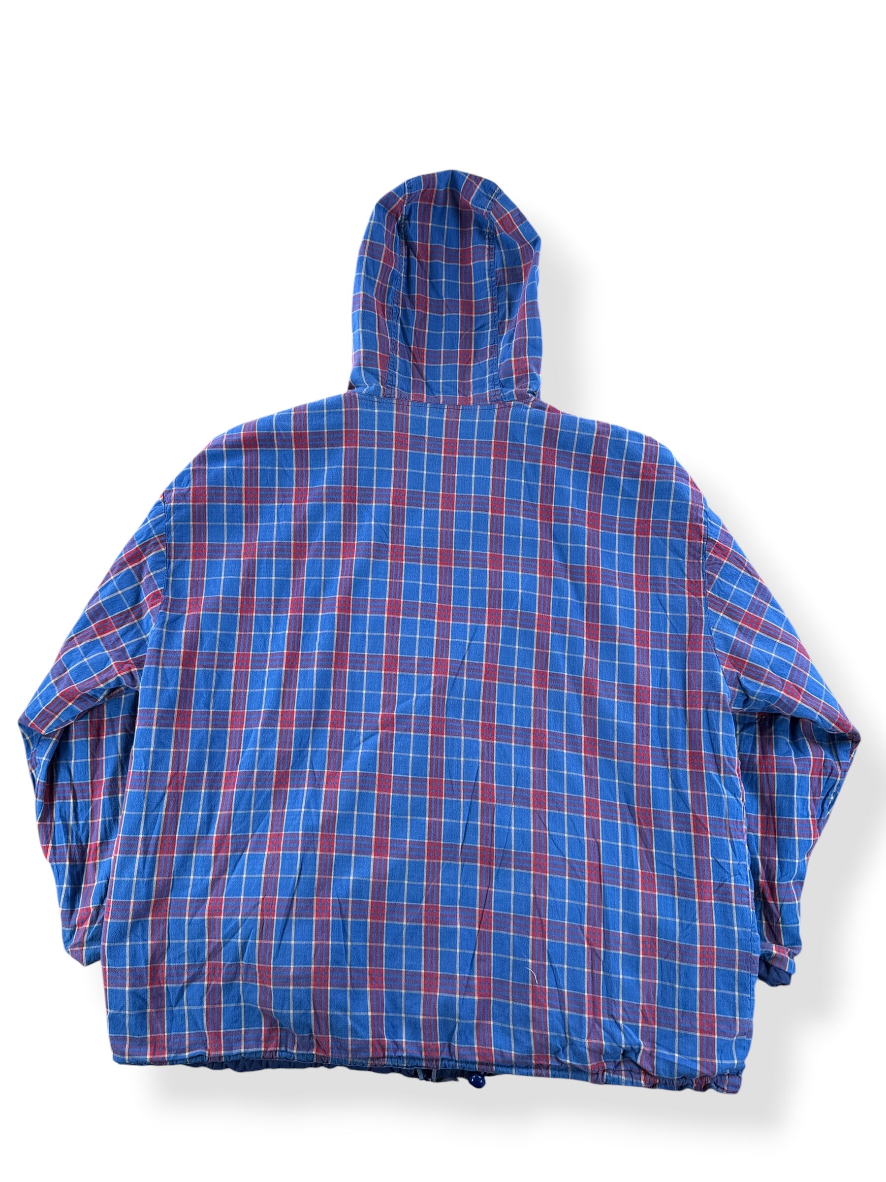 Back of Vintage Reversible Anorak Hoodie SZ XXL