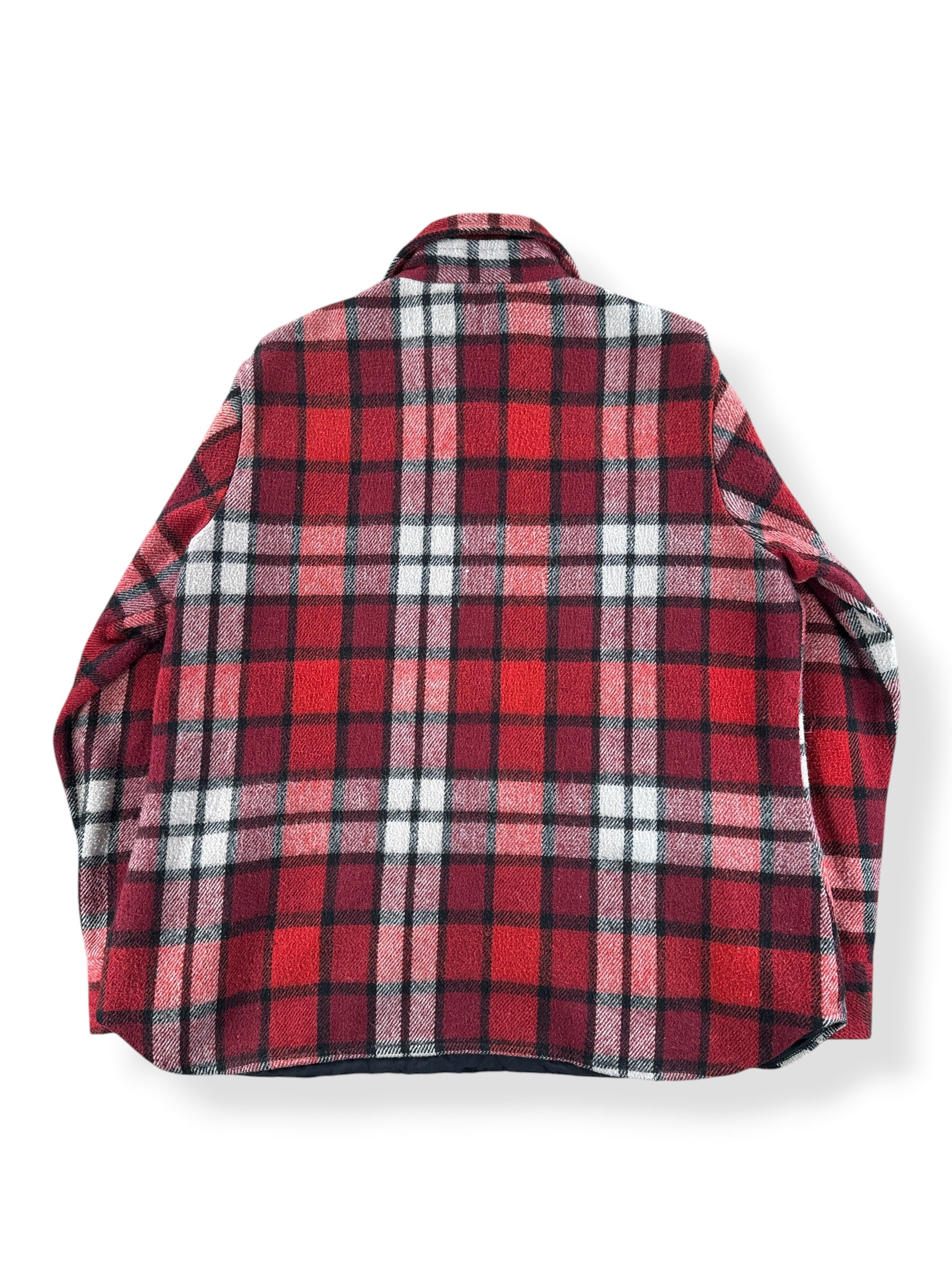 Back of Vintage Fingerhut Fashions CPO Flannel SZ L