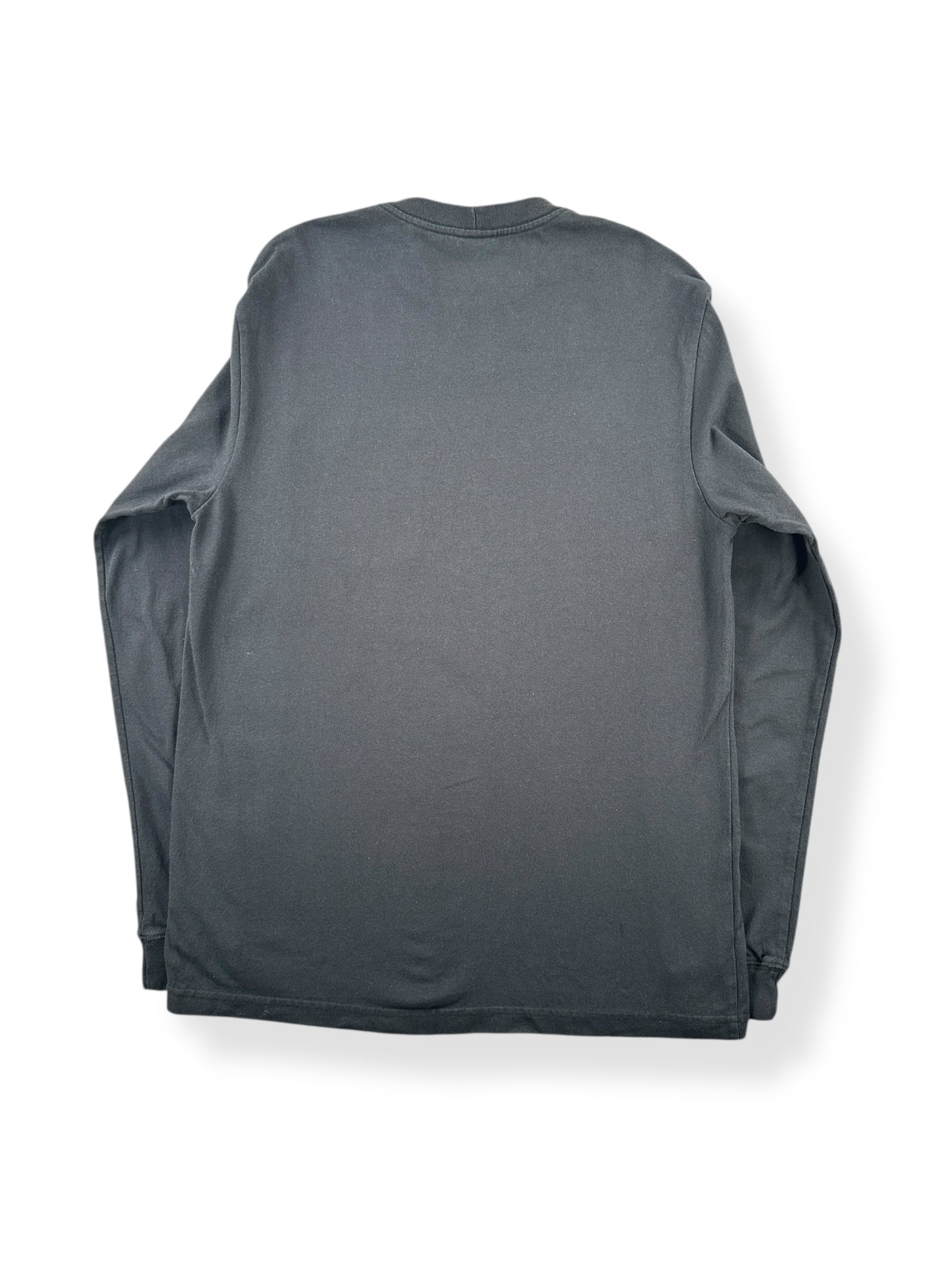 Back of Filson Long Sleeve Black Tee SZ M