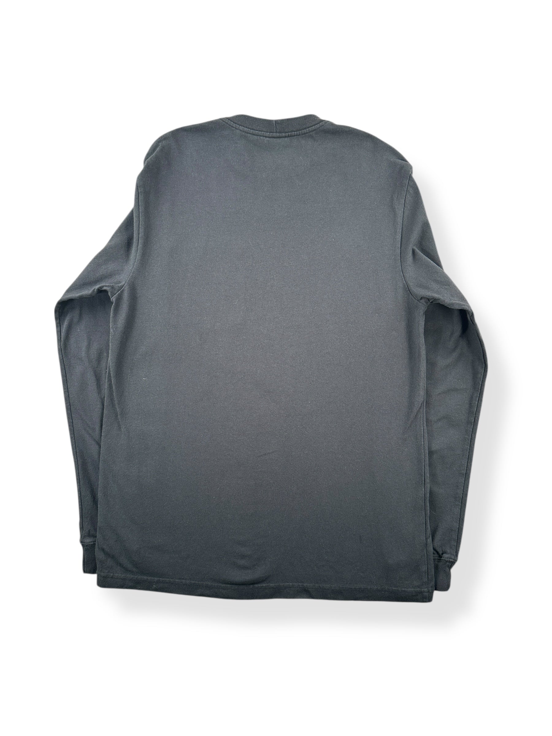 Back of Filson Long Sleeve Black Tee SZ M