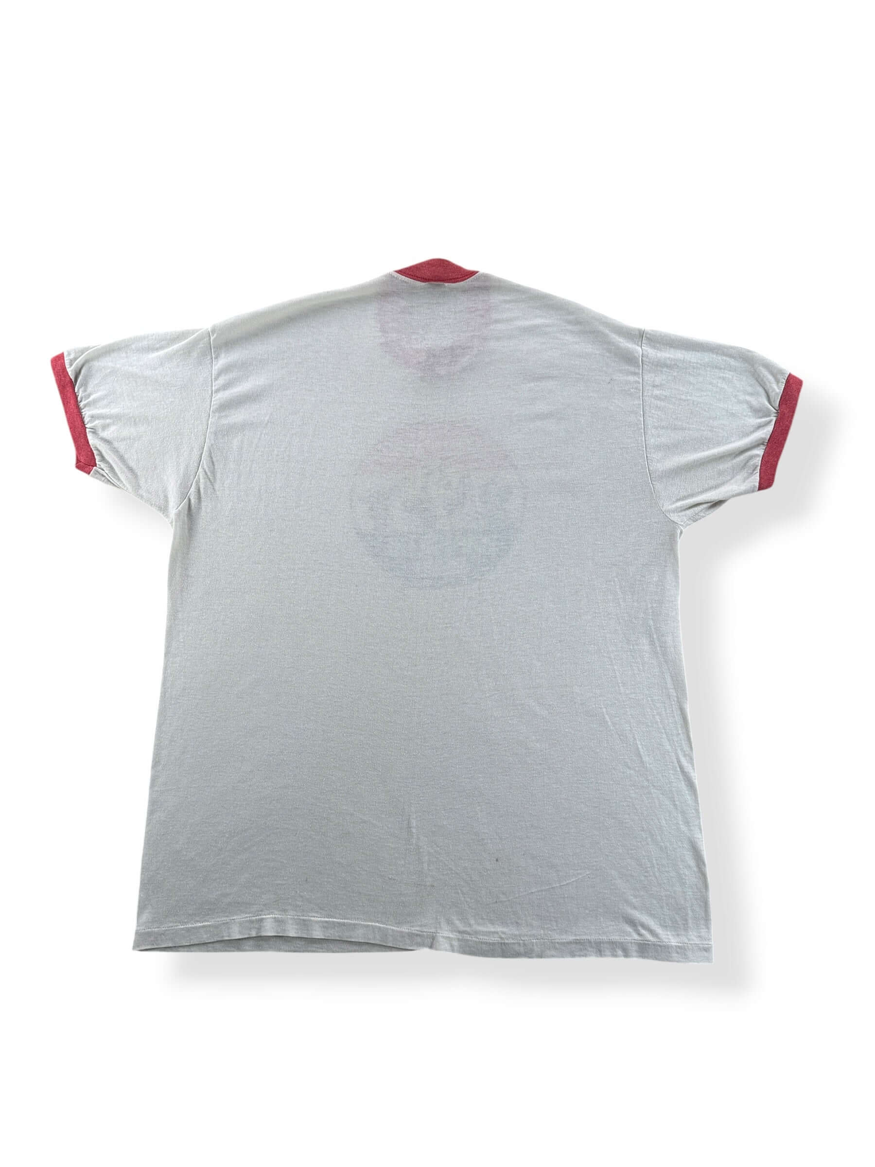 Back of Vintage Hamms Vote for the Bear Faded Ringer Tee SZ XL (Fits L)