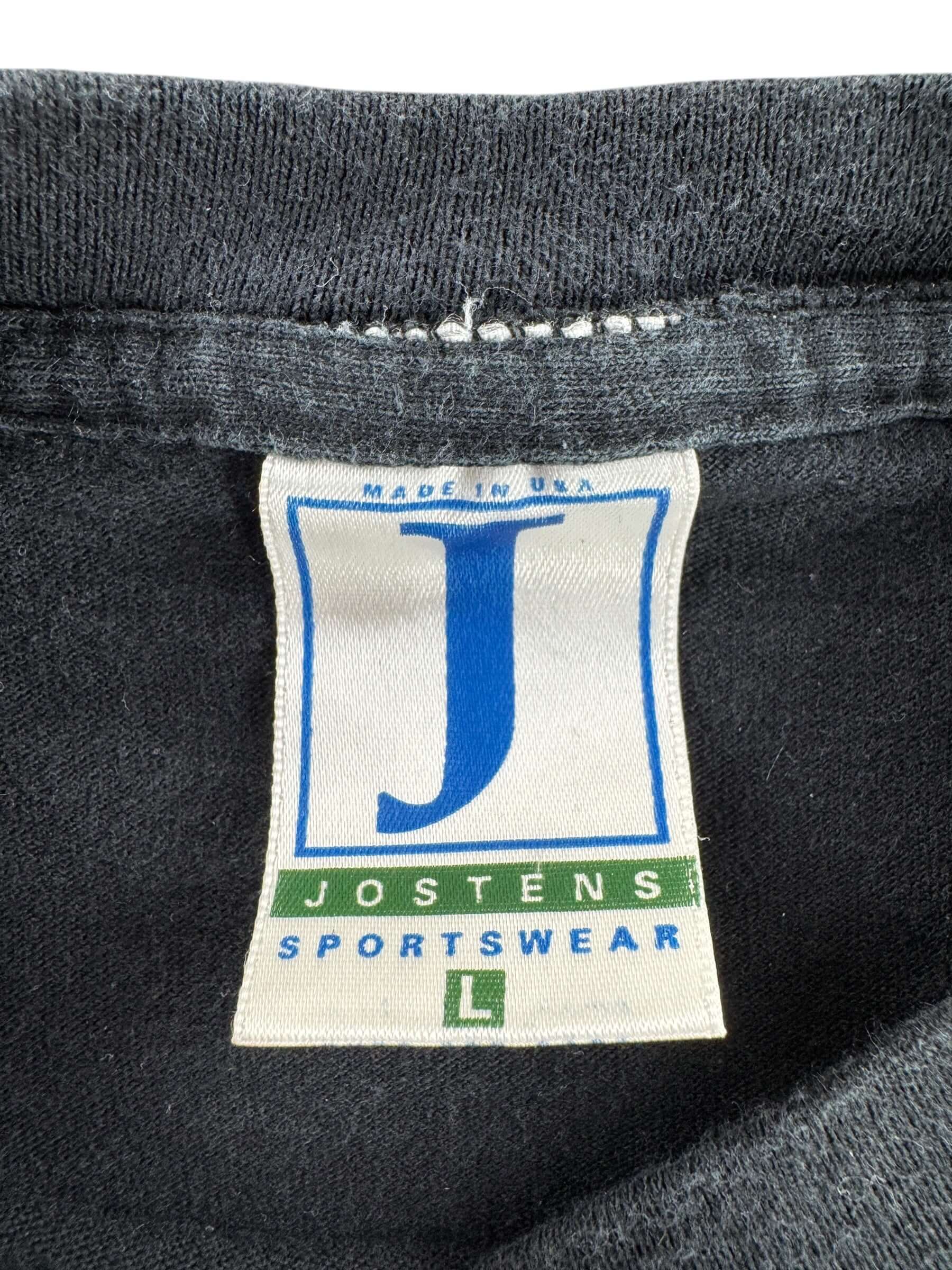 Tag on Vintage Jostens Big Face Tasmanian Devil Tee SZ L