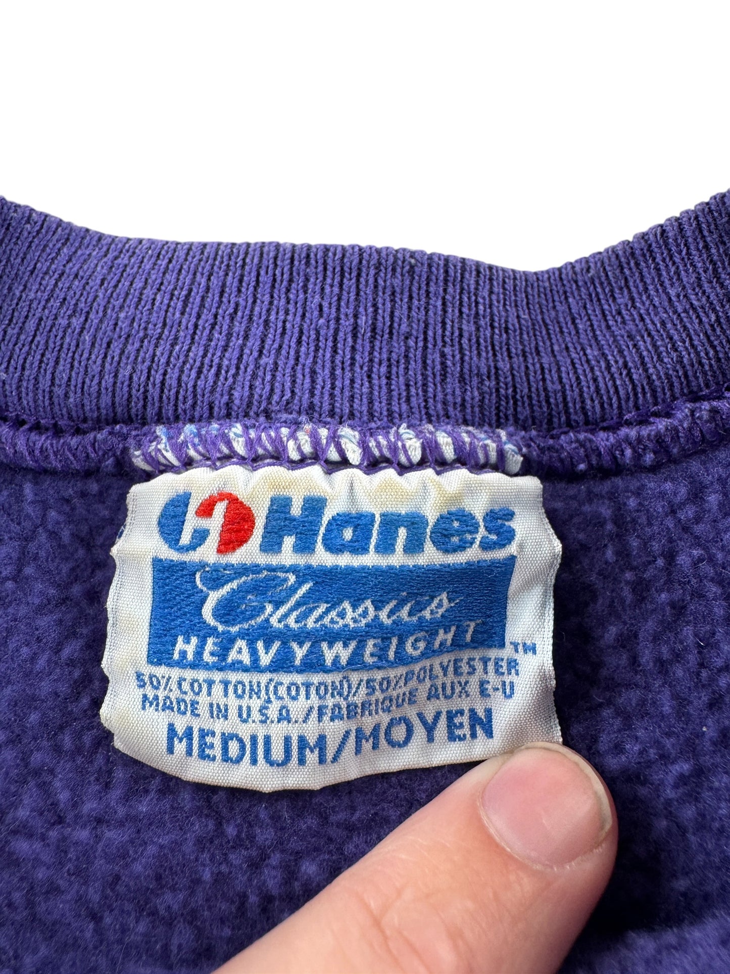 Tag on Vintage UW Huskies Rose Bowl Crewneck SZ M