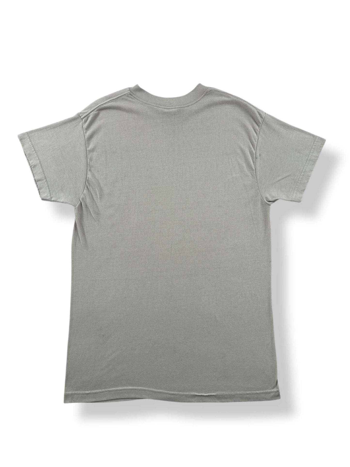 Back of Vintage Stenciled Kennedy Military Tee SZ L