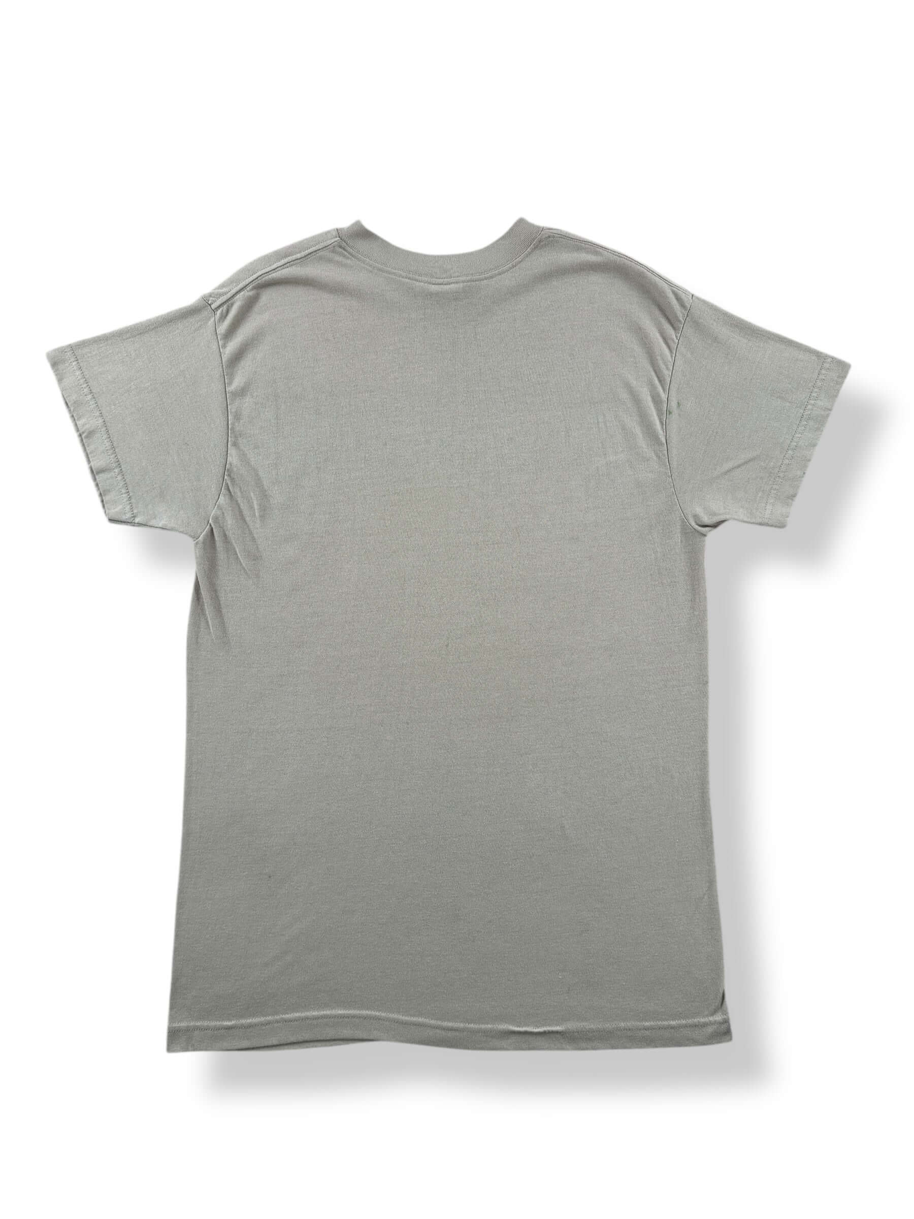 Back of Vintage Stenciled Kennedy Military Tee SZ L