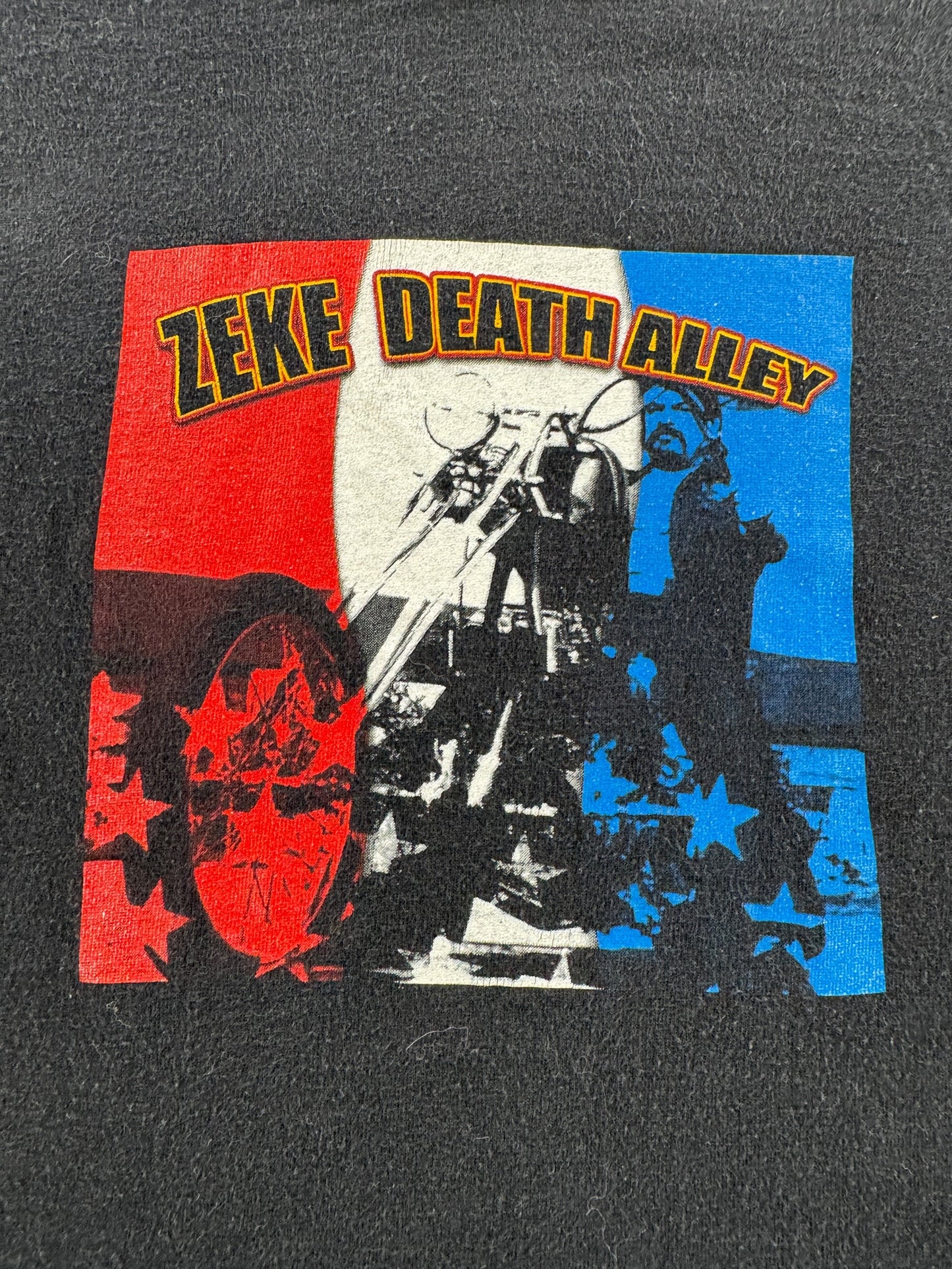 Graphic of Vintage Zeke Seattle Death Alley Band Tee SZ S