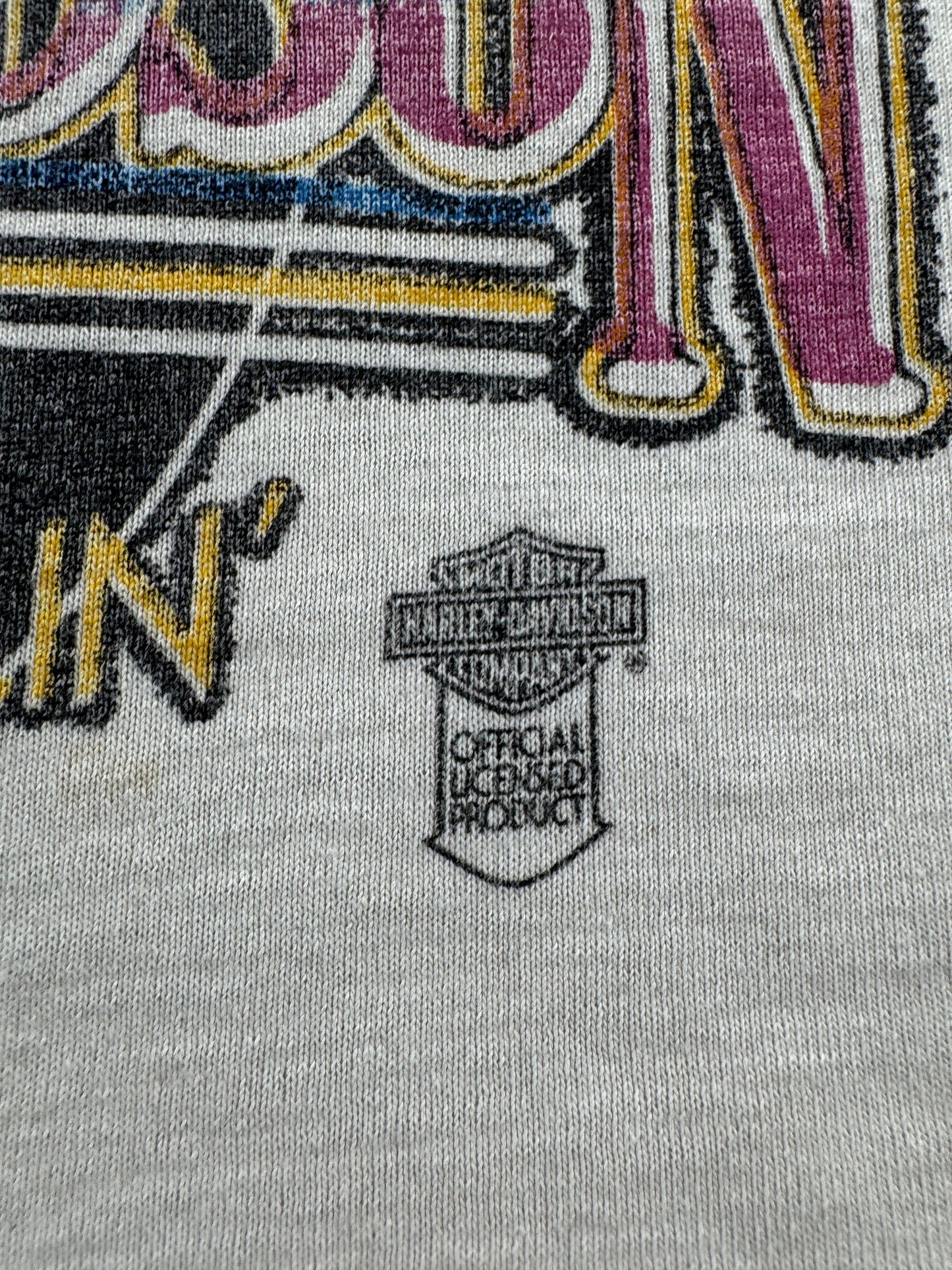Trademark on Vintage Harley Davidson Rockin and Rollin Tank Top SZ M